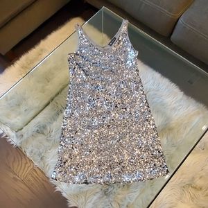 Sequin Mini Dress